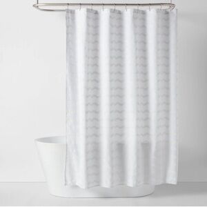 NEW Pillowfort - White Wave Kid’s Shower Curtain